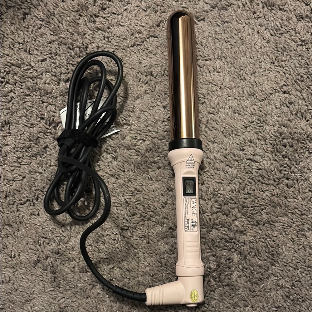 Rose Gold Lange Curling Wand